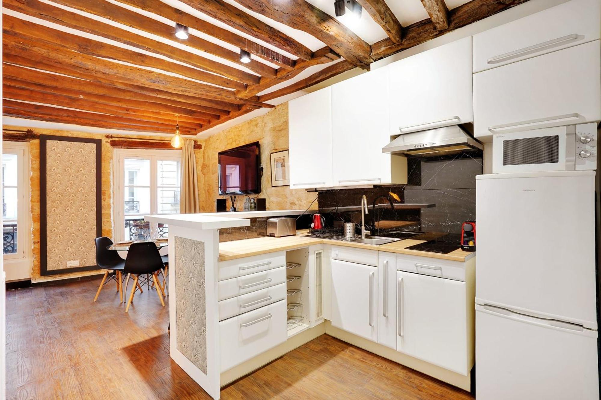 Marais - Vosges Luxury Flat Appartement Parijs Buitenkant foto