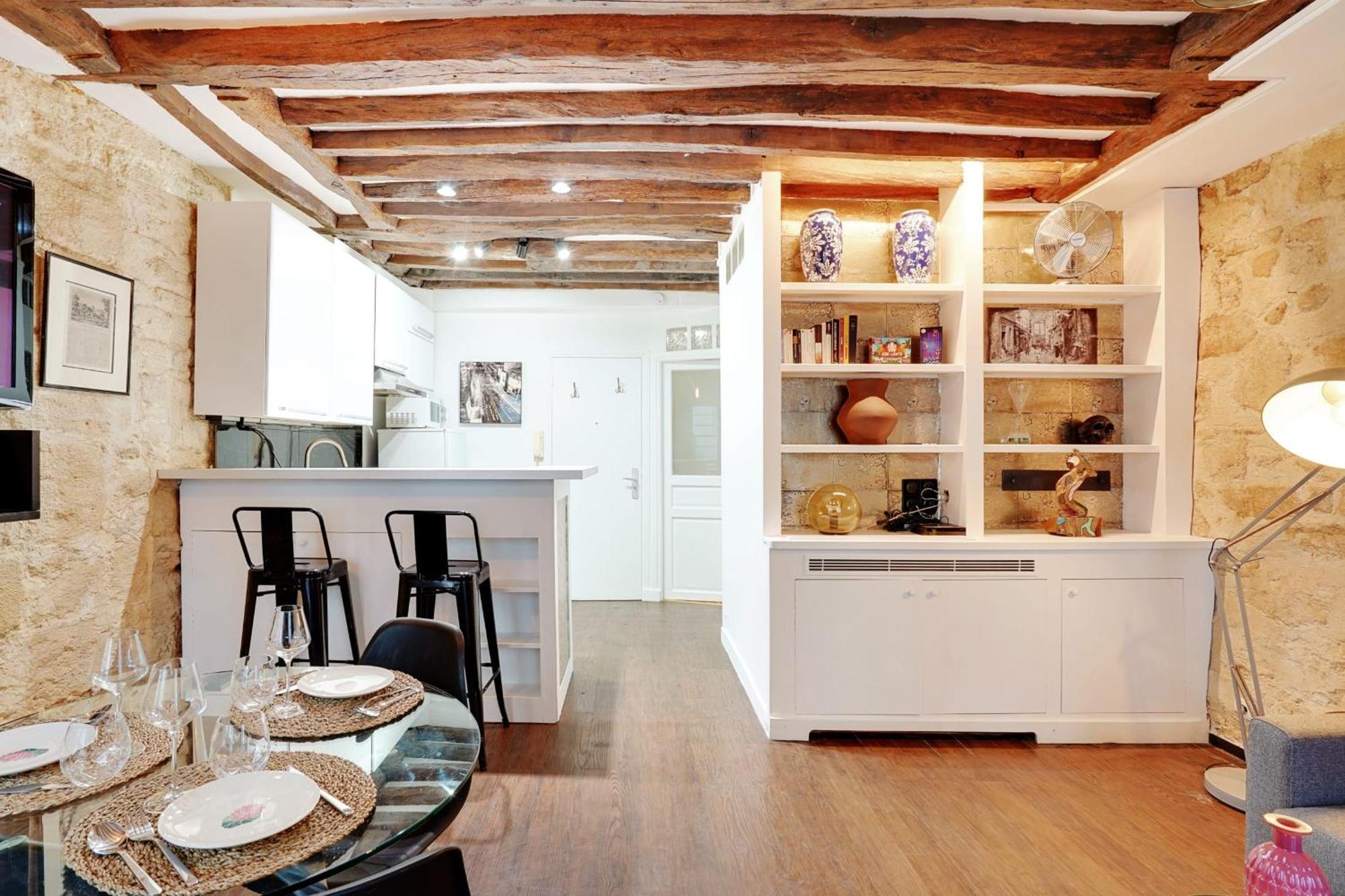 Marais - Vosges Luxury Flat Appartement Parijs Buitenkant foto